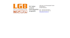 Desktop Screenshot of lgb-bremen.de